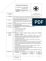 862 Sop Pemeliharaan Peralatan