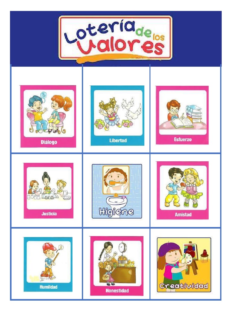 LOTERIA DE VALORES 6 | PDF
