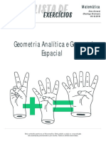 Listadeexercicios Matematica2 Geometria Analitica Espacial 08-12-2016