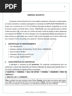 Modelo de Memorial Descritivo - Reforma Residencial | PDF | Iluminação ...