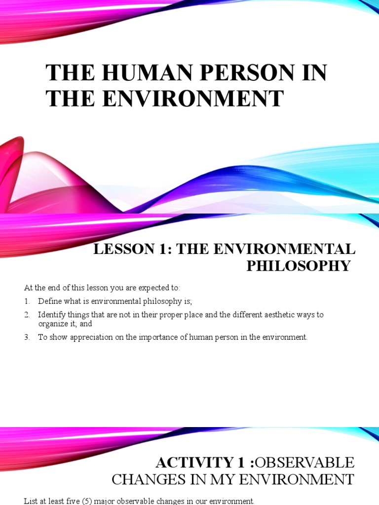 Philosophy Module 4 | PDF | Sustainability | Environmental Philosophy