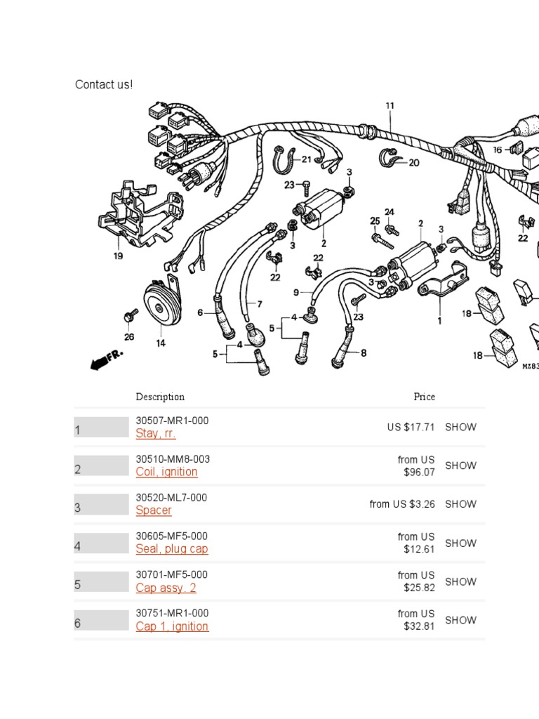 Wire Harness PDF Manufactured Goods Components
