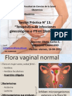 Práctica 13 TX Casos Clínicos Infecciones Ginecol e ITS