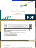 Seminário Artigo - 3° Estágio Geo Processamento