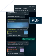 Pruebas de Busqueda de Grupo