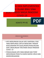 Sosialisasi Dan Implementasi Apd Rsi Yarsi