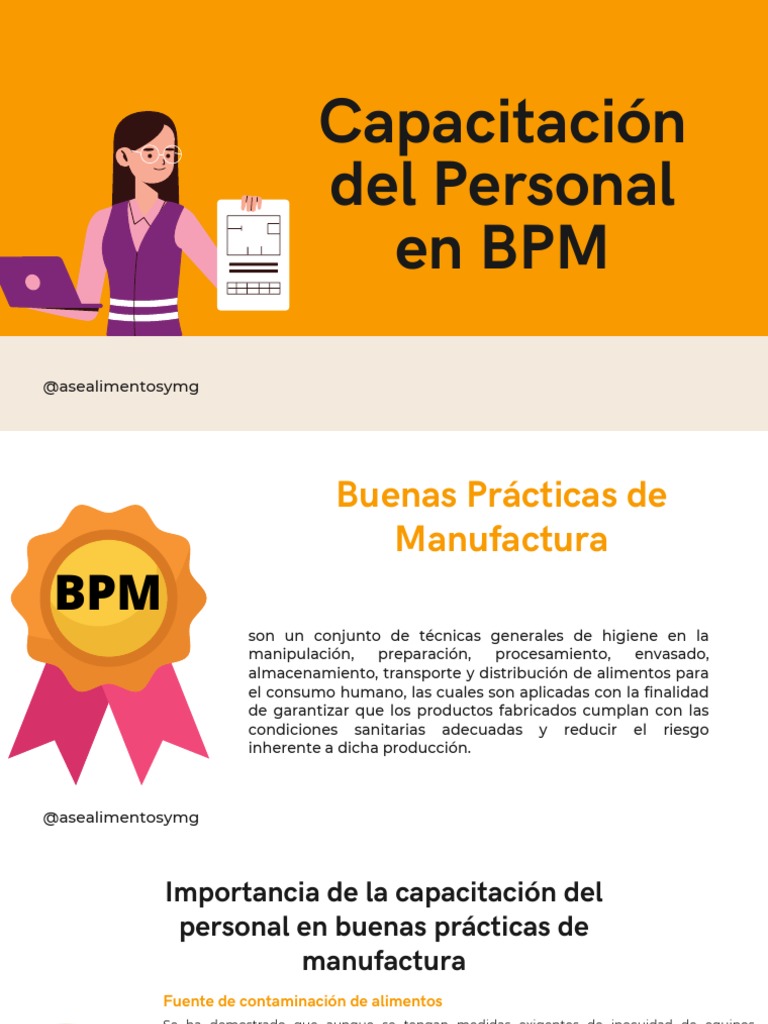 Capacitación en BPM y HACCP | PDF | Crecimiento personal y profesional ...