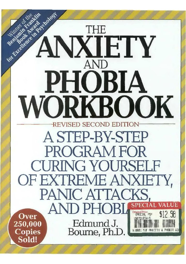 Anxiety and Phobia Workbook | PDF