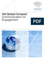 WEF UN Global Compact Communication On Engagement