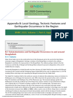 Appendix B - Local Geology, Tectonic Features and Earthquake Occurrence