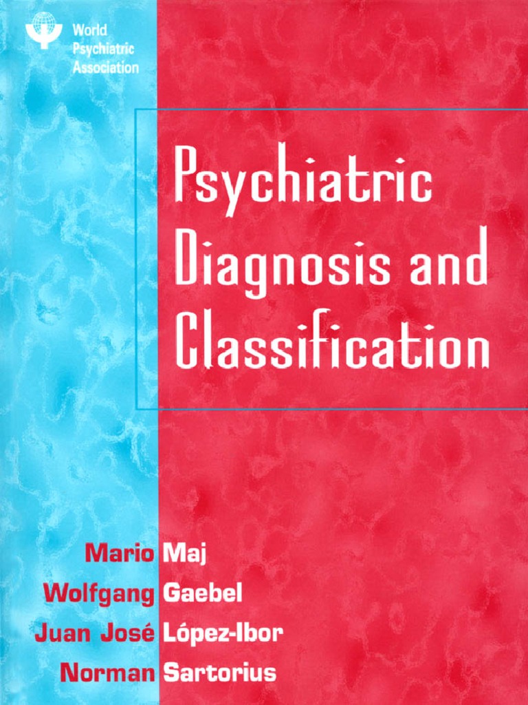 Psychiatric Diagnosis and Classification PDF Psychiatry Validity