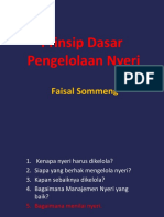 Prinsip Dasar Pengelolaan Nyeri (Faisal)