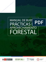 Manual de Buenas Prácticas de Aprovechamiento Forestal (SERFOR 2022) PDF