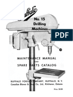 Buffalo No 15 Drill Press Manual