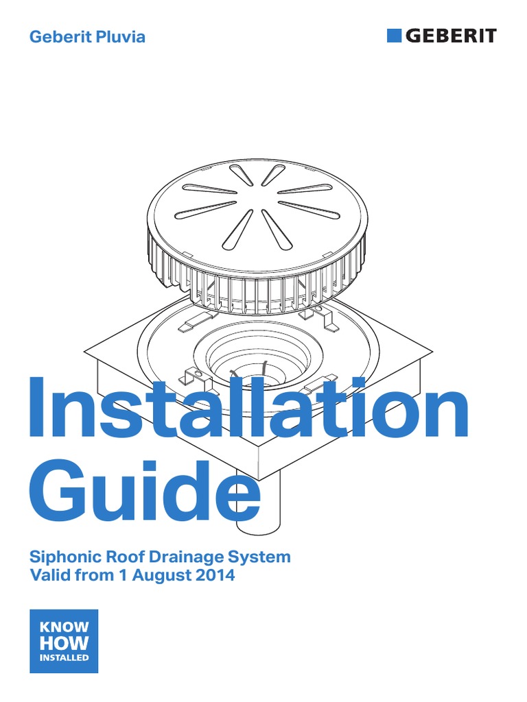 Siphonic Roof Drainage System | PDF | Roof | Pipe (Fluid Conveyance)