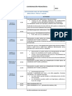 Actividades mes septiembre área educación física