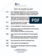 A History of Dorr Oliver