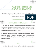 Slide - Segurança, Liderança No Trabalho - SST