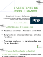 Gestão de Recursos Humanos e Evolução das Organizações