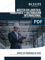 Master en Logistica Transporte y Distribución Internacional - PDF Detallado