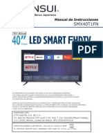 Pantalla Smart TV Sansui LED de 40 pulgadas Full HD SMX40T1FN con Android TV