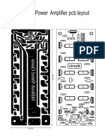 500 Watts Amplifier PCB Layout