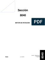 Sección 8040: Motor de Rotacion