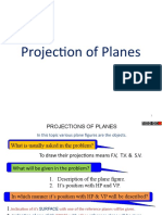 Projection of Planes