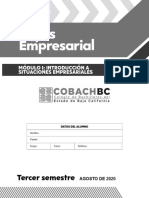 INGLÉS EMPRESARIAL, Módulo I_Introducción a Situaciones Empresariales_2020-2