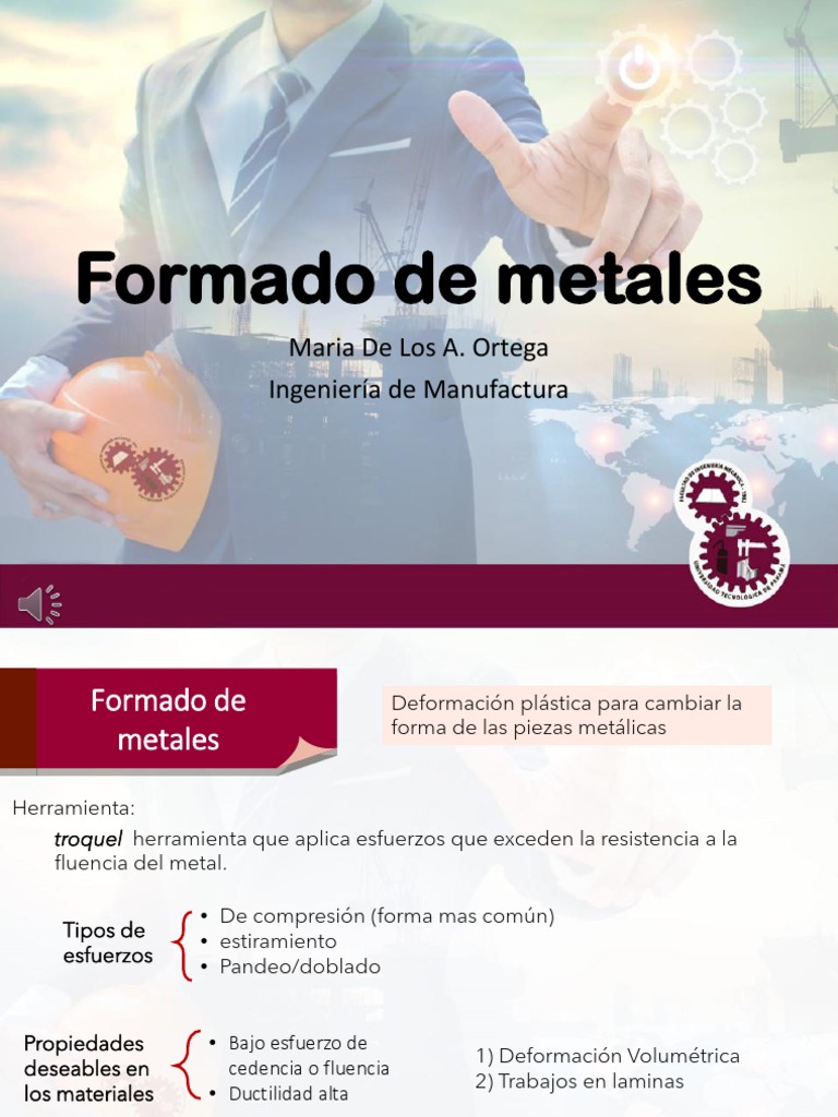 Proceso de Formado - Parte I | PDF | Forjar | Deformación (ingeniería)