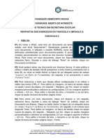 Respostas Dos Exercícios Do Fascículo 6 (Módulo 2)