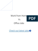 Work From Home Vs Office Jobs - Should You Work From Home or in Office?