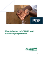 CONCERN Linking WASH & Nutrition