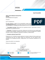 Carta Municipalidad de El Agustino