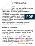 Economics Introduction Stats...