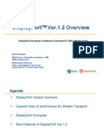 DisplayPort DevCon Presentation DP 1.2 Dec 2010 Rev 2b