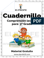 Cuadernillo Comprension Lectora Tercer Grado Gratis Elprofe20