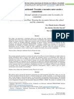 PLANO DE ACAO AMBIENTAL Tecendo o Encontro Entre e