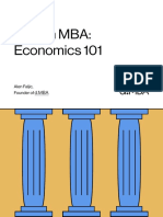 Design MBA - Economics 101 (d.MBA)