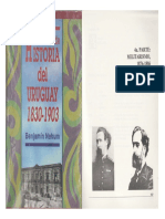 NAHUM. Manual de Historia Del Uruguay 1830-1903