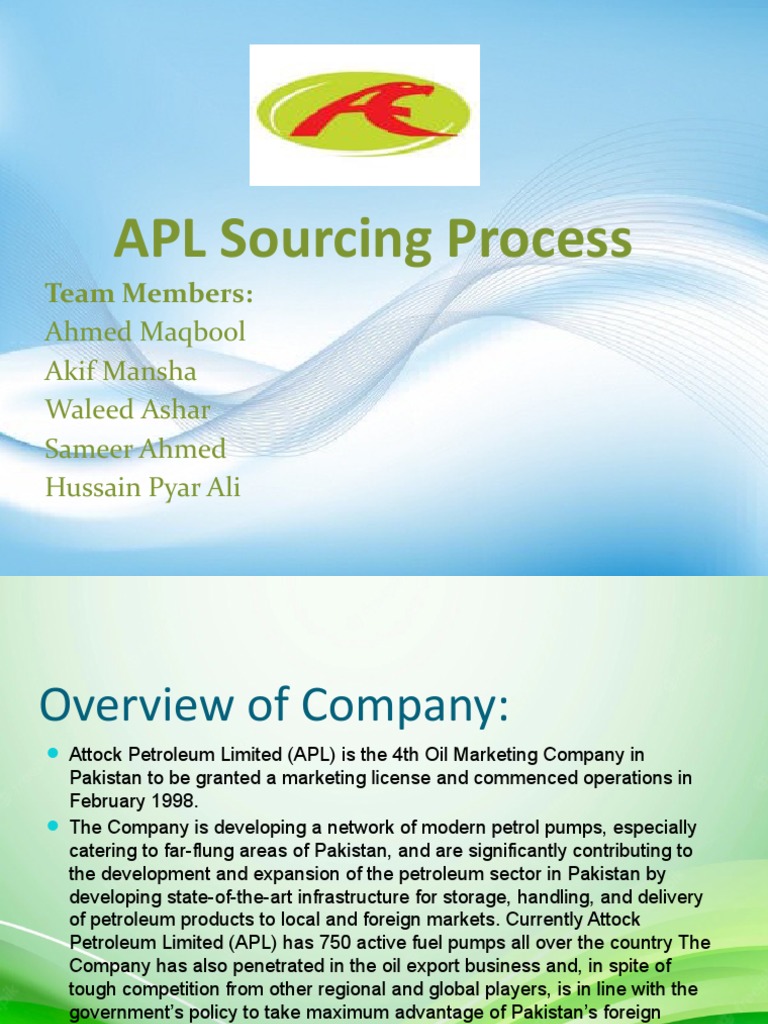 On APL PDF Procurement Petroleum