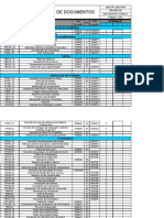 Lista mestra de documentos