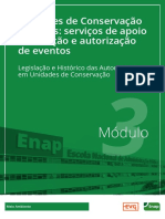 Módulo 3 - Legislação e Histórico Das Autorizações em Unidades de Conservação