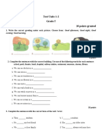 Test Units 1-2 