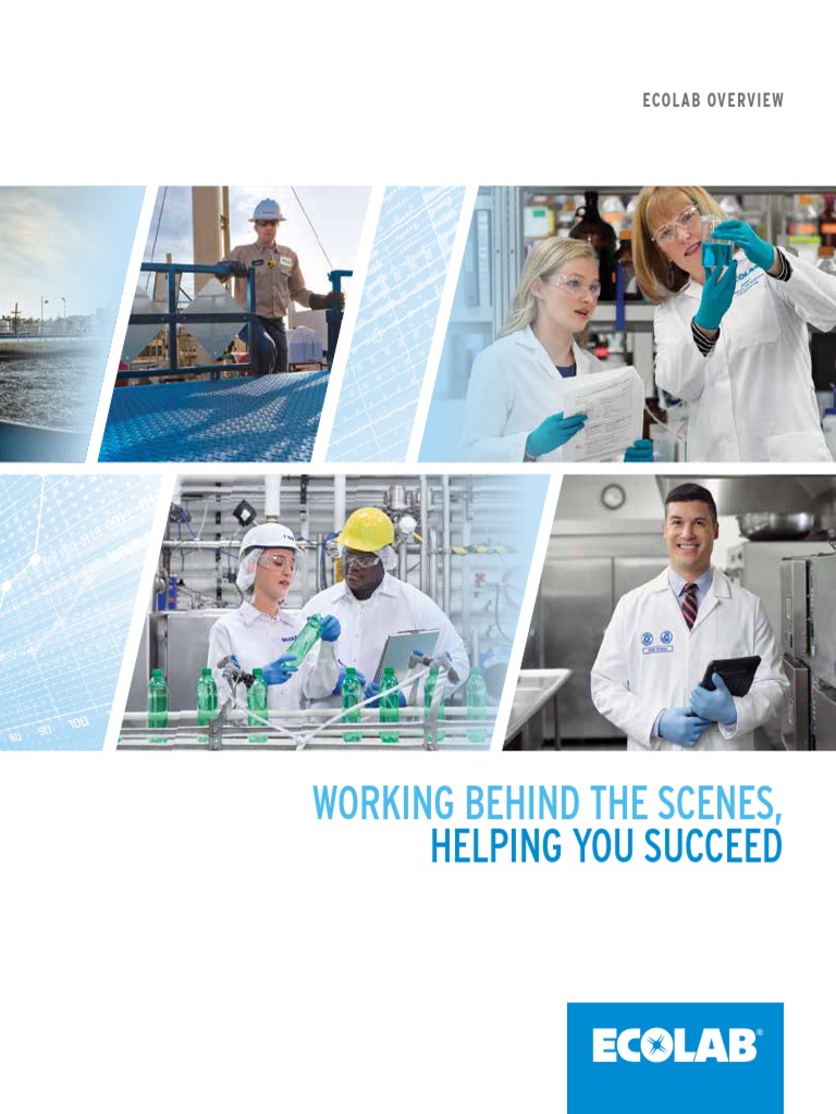 Ecolab_Corporate PDF Water Treatment Water