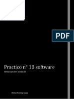 Practico Nº10 - Sistema Operativo-Instalación