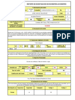 Formato para Reporte de Incidentes e Accidente