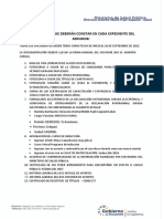 Documentos de Ingreso - Rurales Medicos