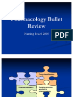 Pharmacology Bullet Review