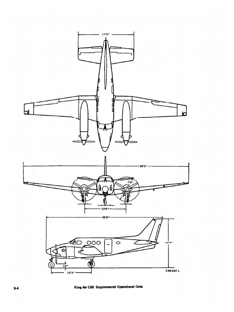 King Air C90 Fuel System Schematic